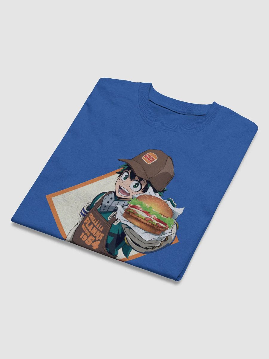 My Flame Academia Deku Burger King Unisex Shirt product image (5)