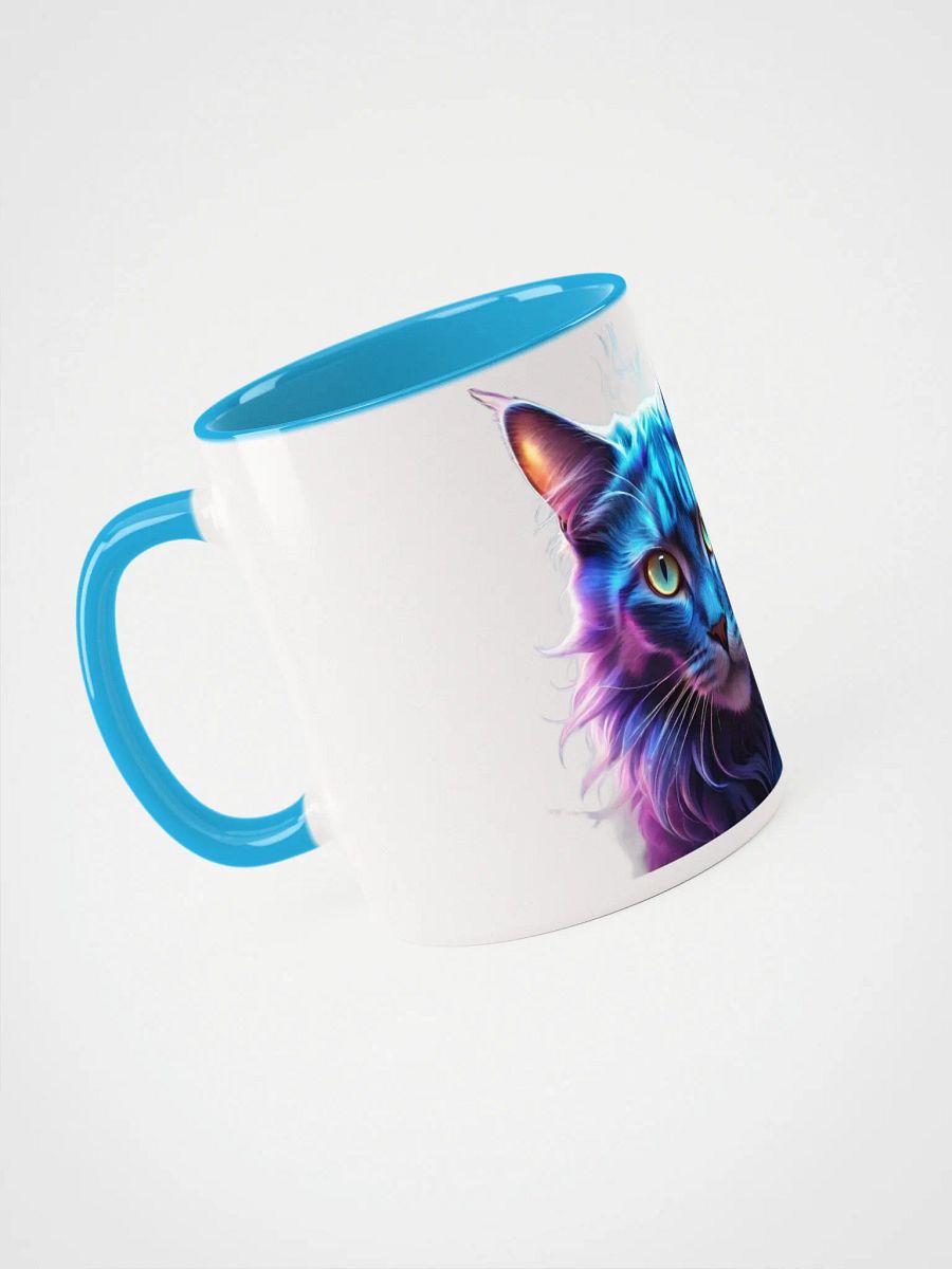 Neon Fur Feline Ceramic Mug product image (3)