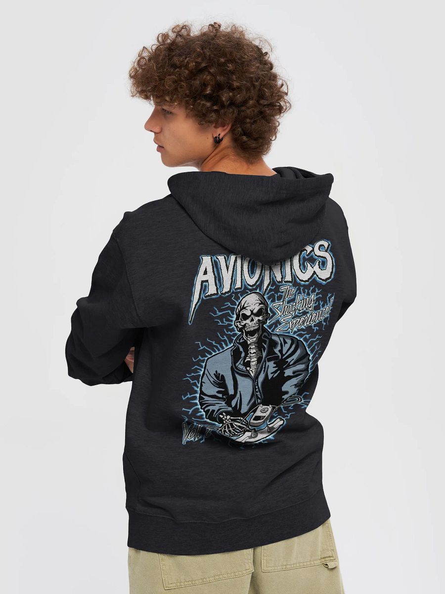 "AVIONICS Vol. 1" Zip Up Fleece Hoodie product image (17)