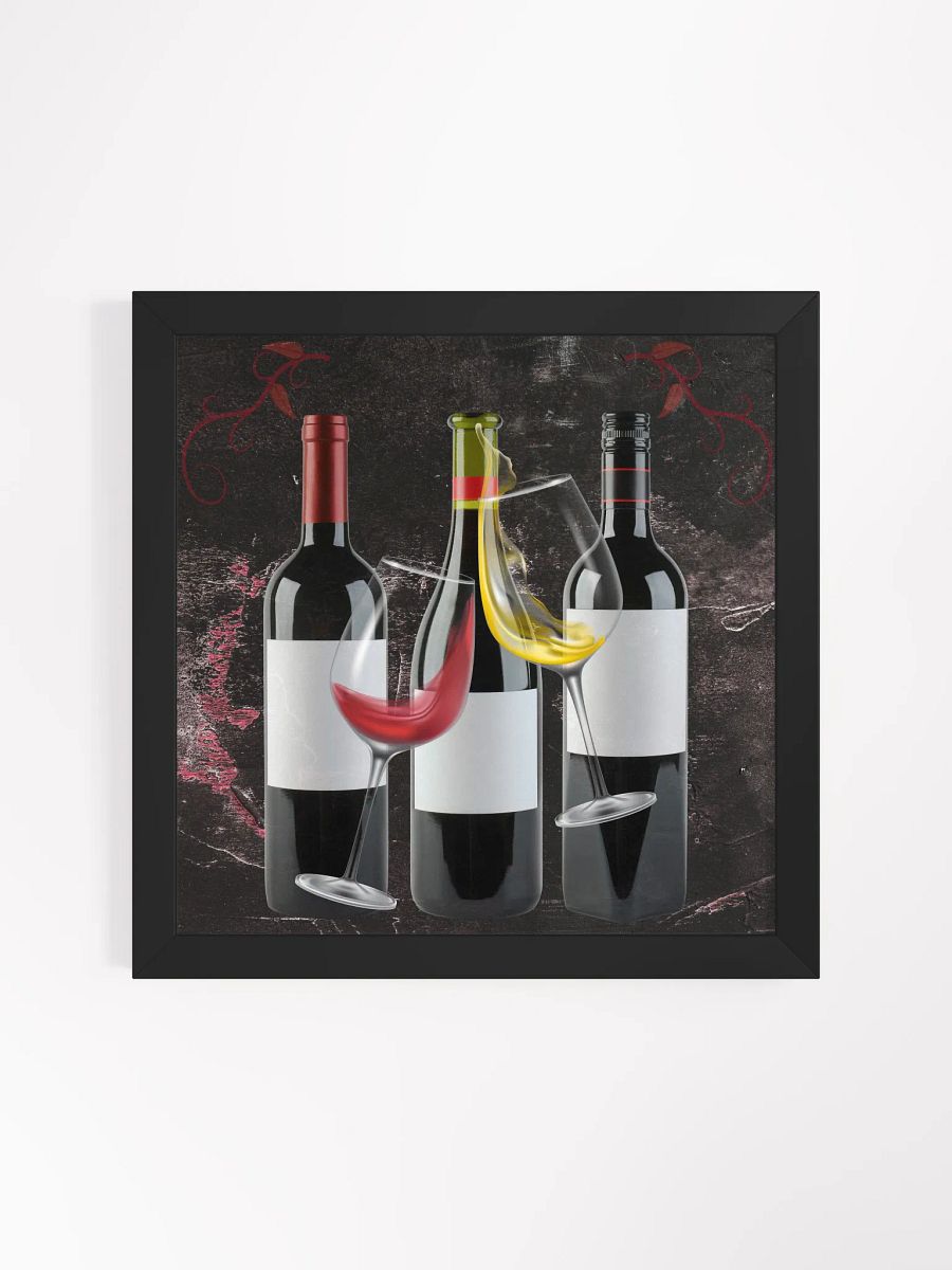 Wine For Two Framed Poster product image (2)