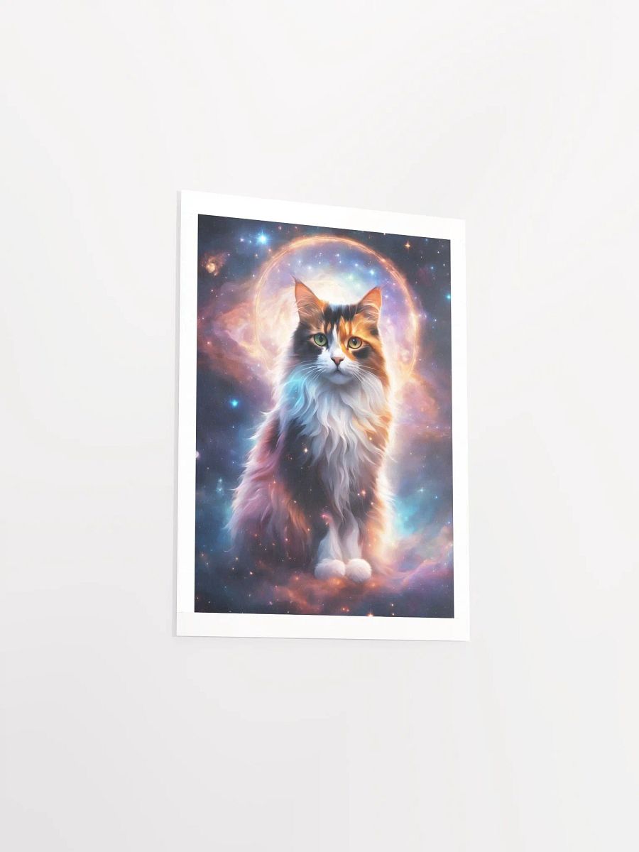 Cosmic three-color Feline Dreams Poster product image (14)