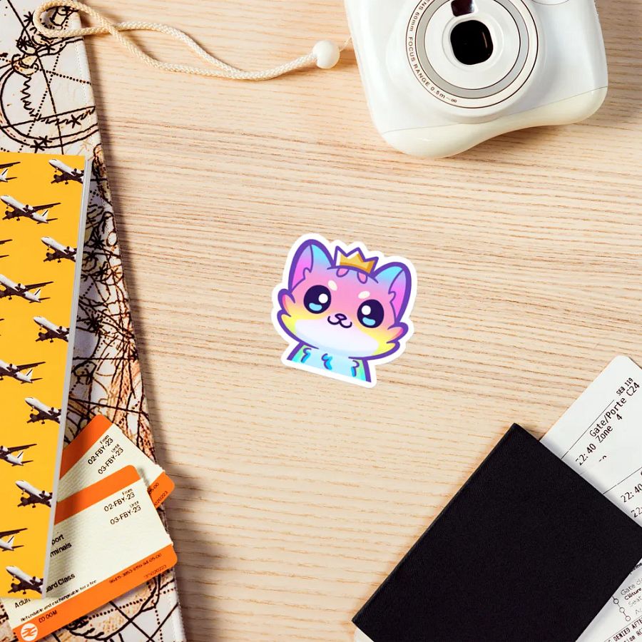 Toti Rainbow Badge Magnet product image (9)