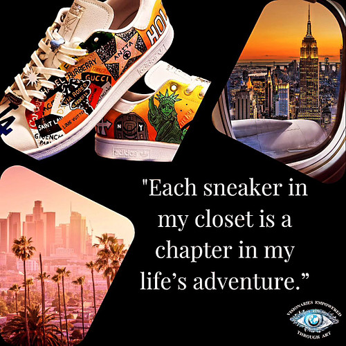 👣 Step by step👣, 🚶‍♀️‍➡️stride by stride🚶‍♂️‍➡️, your sneaker collection tells the tales of your journey 🛫 And your journey i...