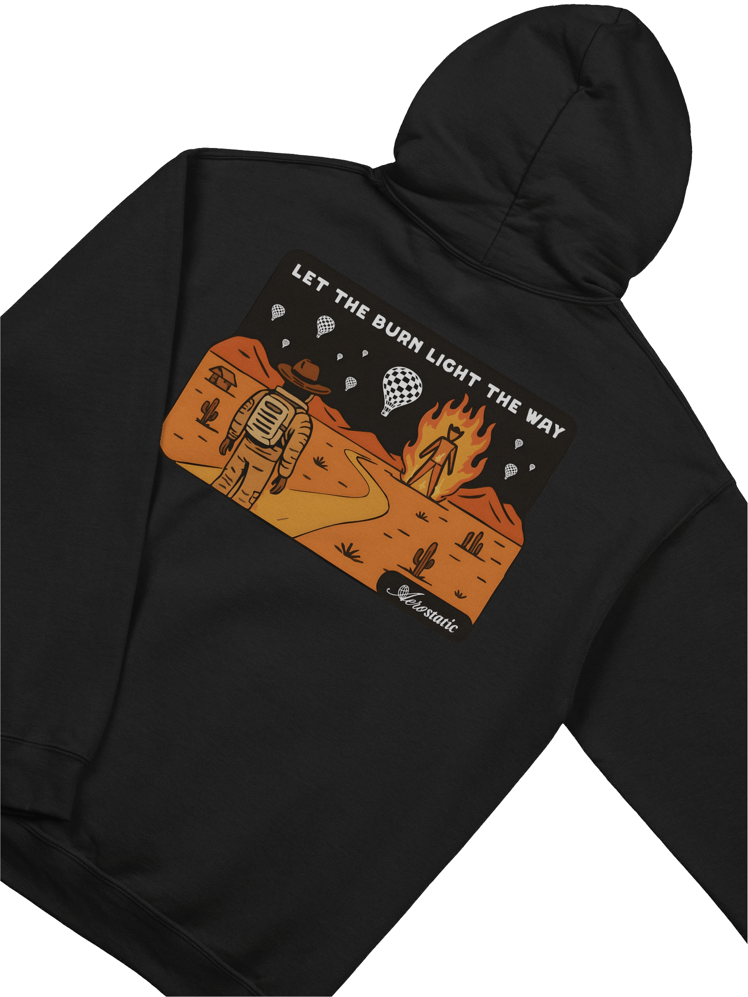 Let the burn light the way - hoodie product image (4)