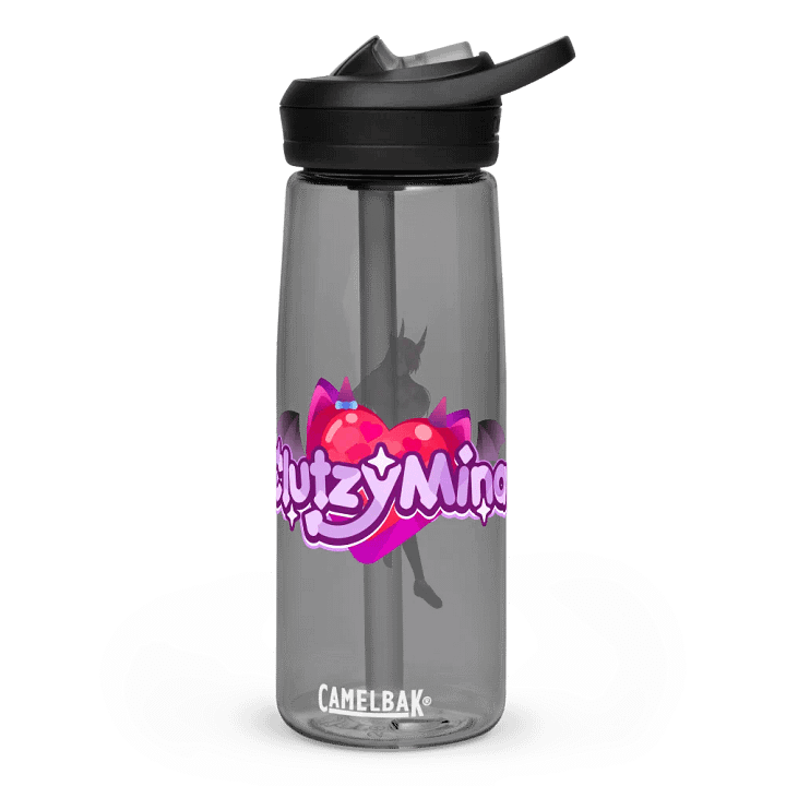ClutzyMina Anime Logo Water Bottle product image (1)