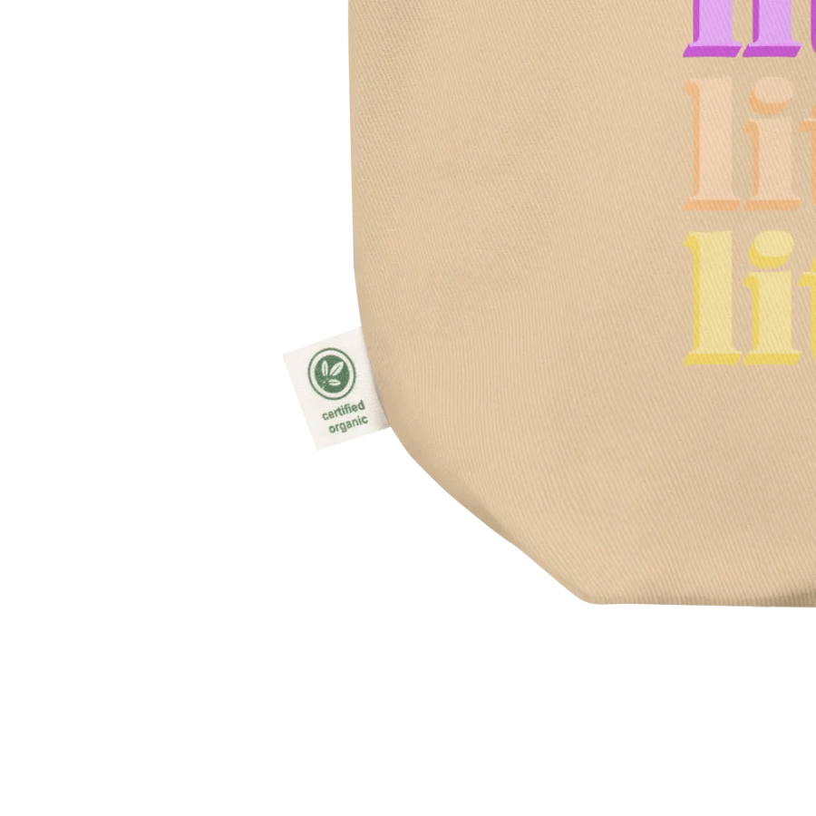 Literally Canvas Tote - Multi product image (2)