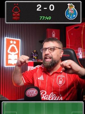 Igor Jesus Scores Forest's 2nd Goal Against Porto in The Europa League! Wolfie's Reaction! #nffc #europaleague #nottinghamforest