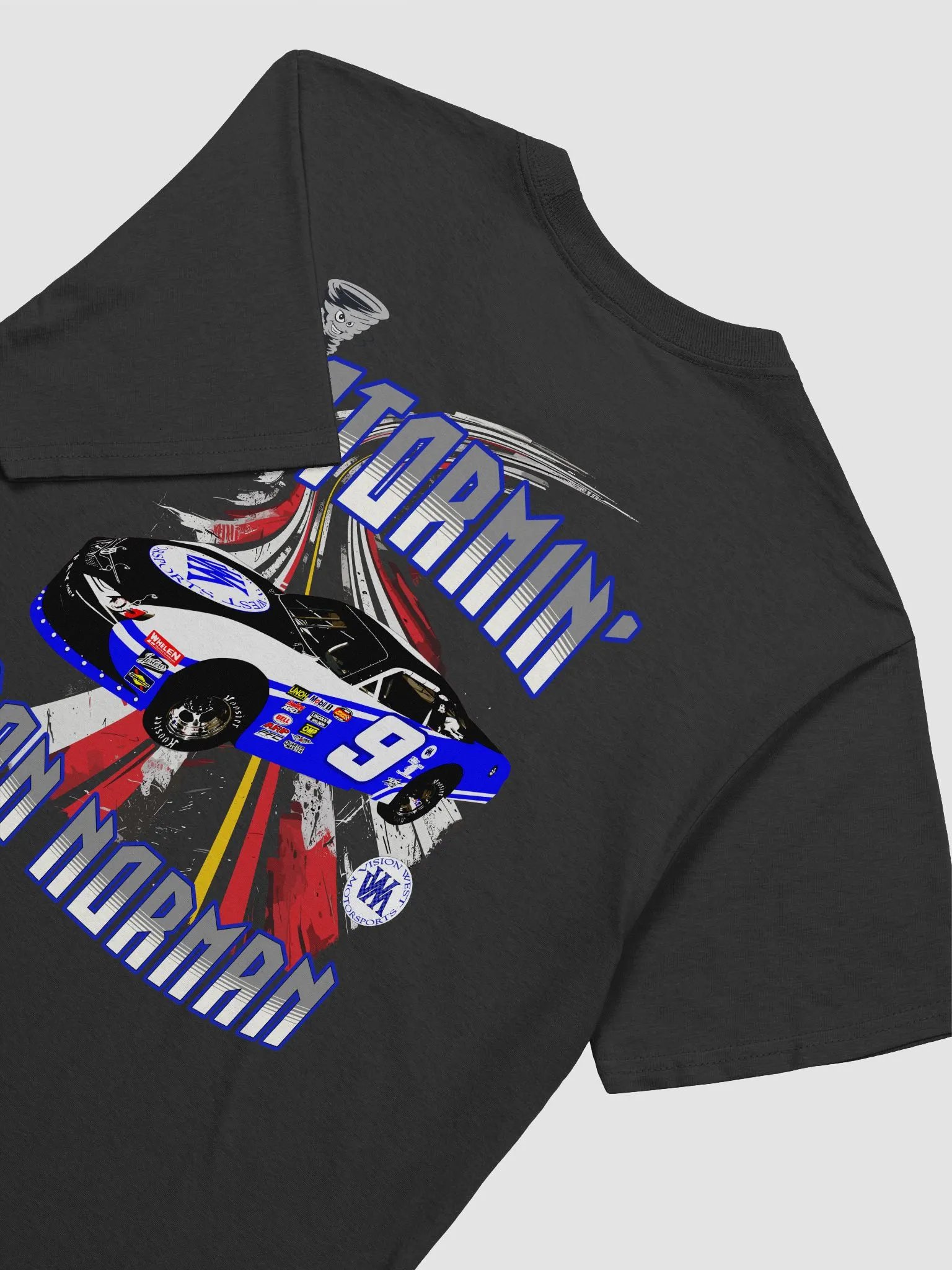 Stormin Ron Norman #9 Team/Crew front logo/full back print product image (4)
