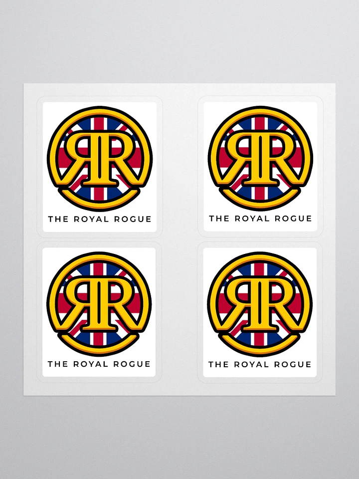 The Royal Rogue monogram Stickers product image (1)