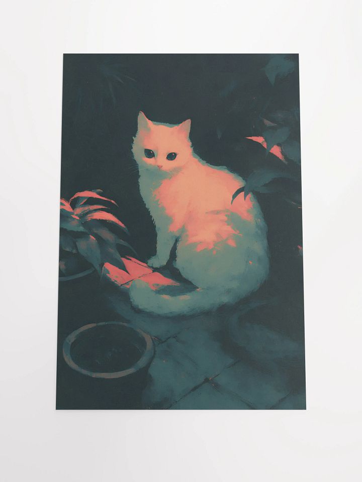 Glowing Eyes Matte Poster product image (1)