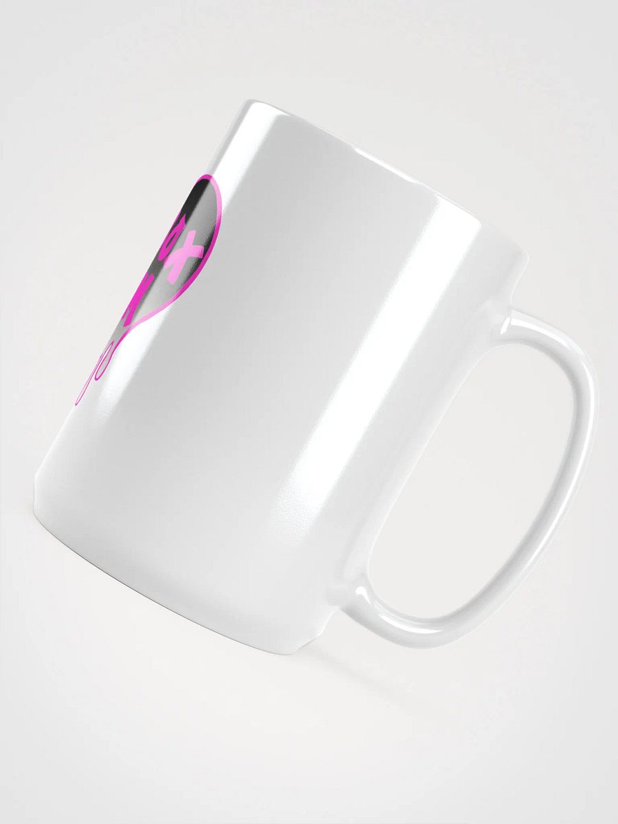 HOT BOX FAM PINK & BLACK OMBRE LOGO COFFEE MUG product image (4)