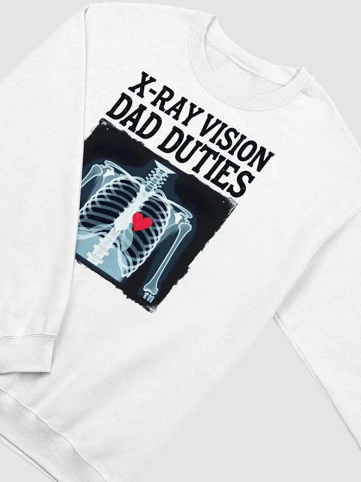 X-Ray Vision Dad Duties Crewneck Sweatshirt product image (12)