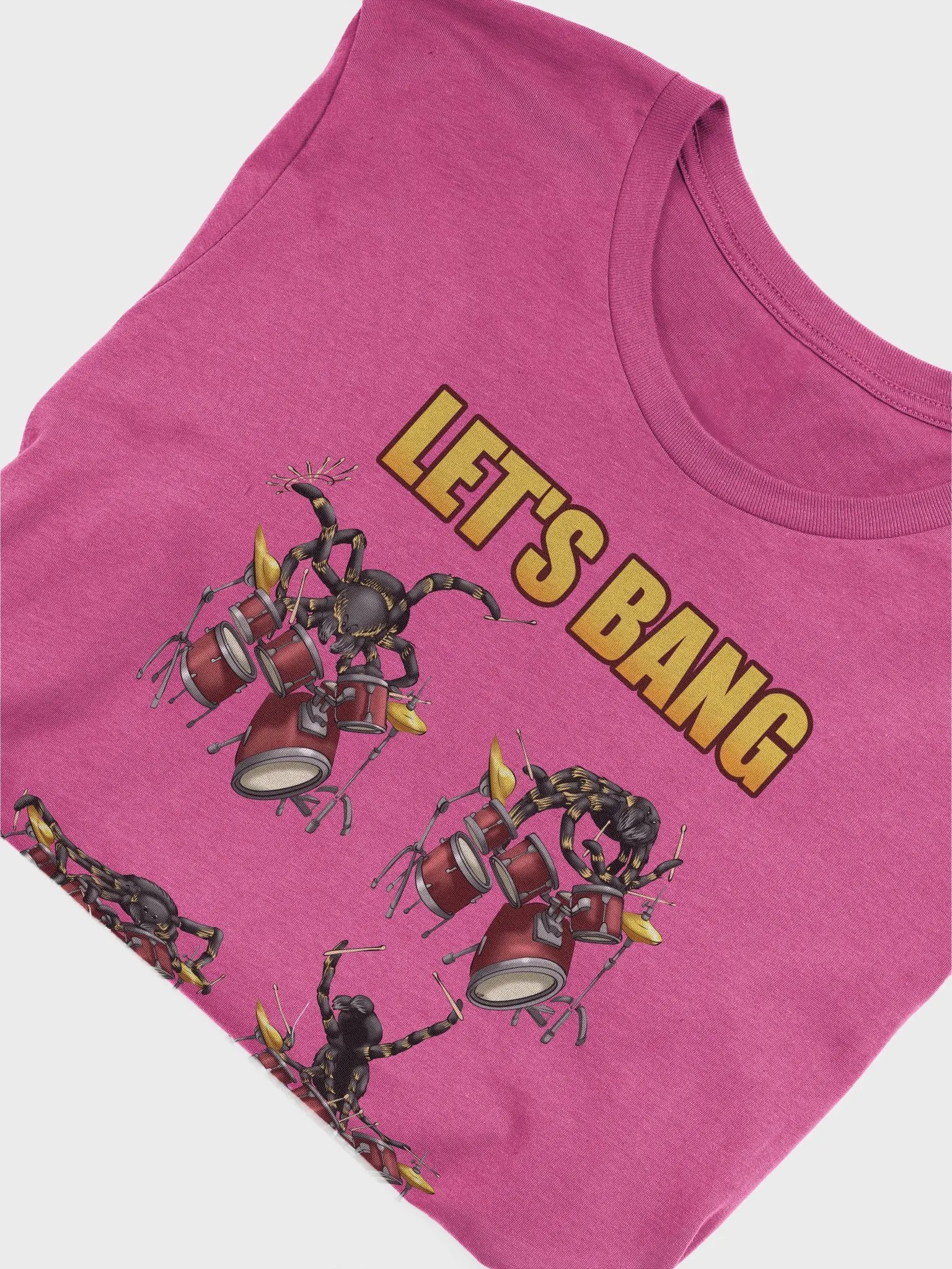 Tarantula Drumming (With Text) - Tee product image (15)
