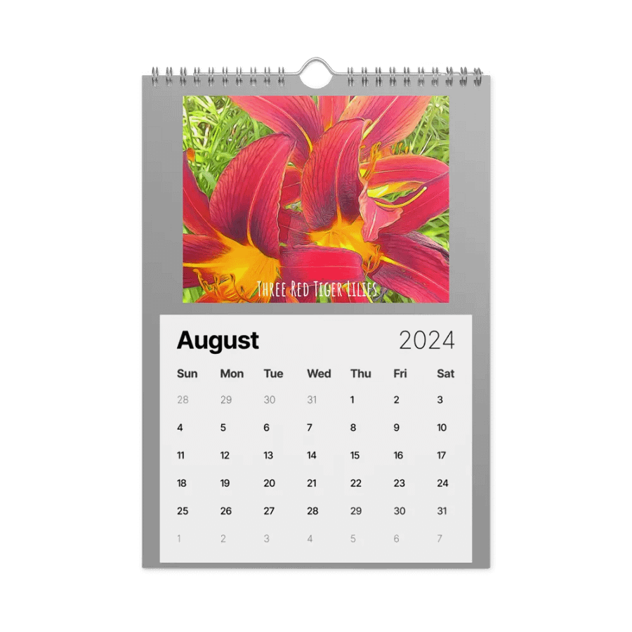 Flower Art 2024 Calendar product image (5)