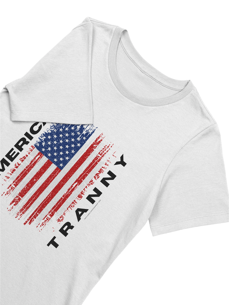 [Buck Angel Shop] American Tranny Flag - Women's Graphic Tee product image (3)