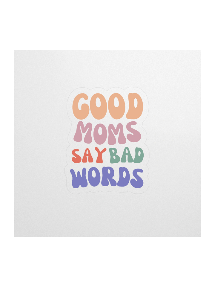 Cussin’ & Crushin’ It Cutout Sticker product image (1)