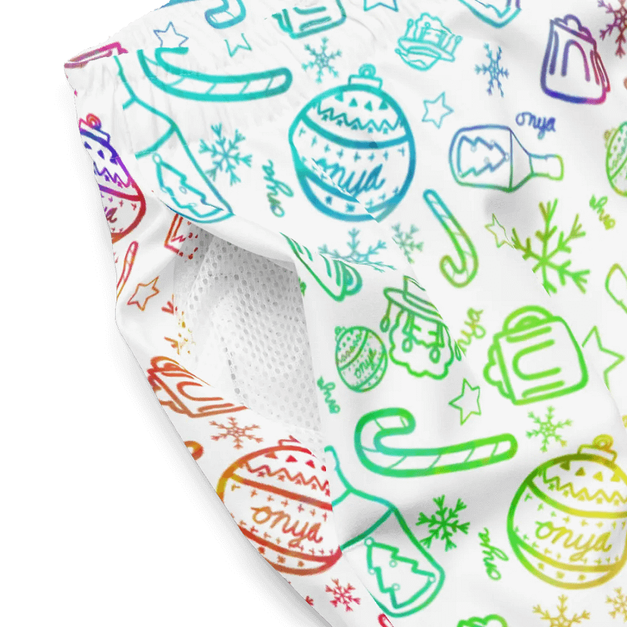 Limited Edition Christmas Rainbow Swim Shorts product image (5)