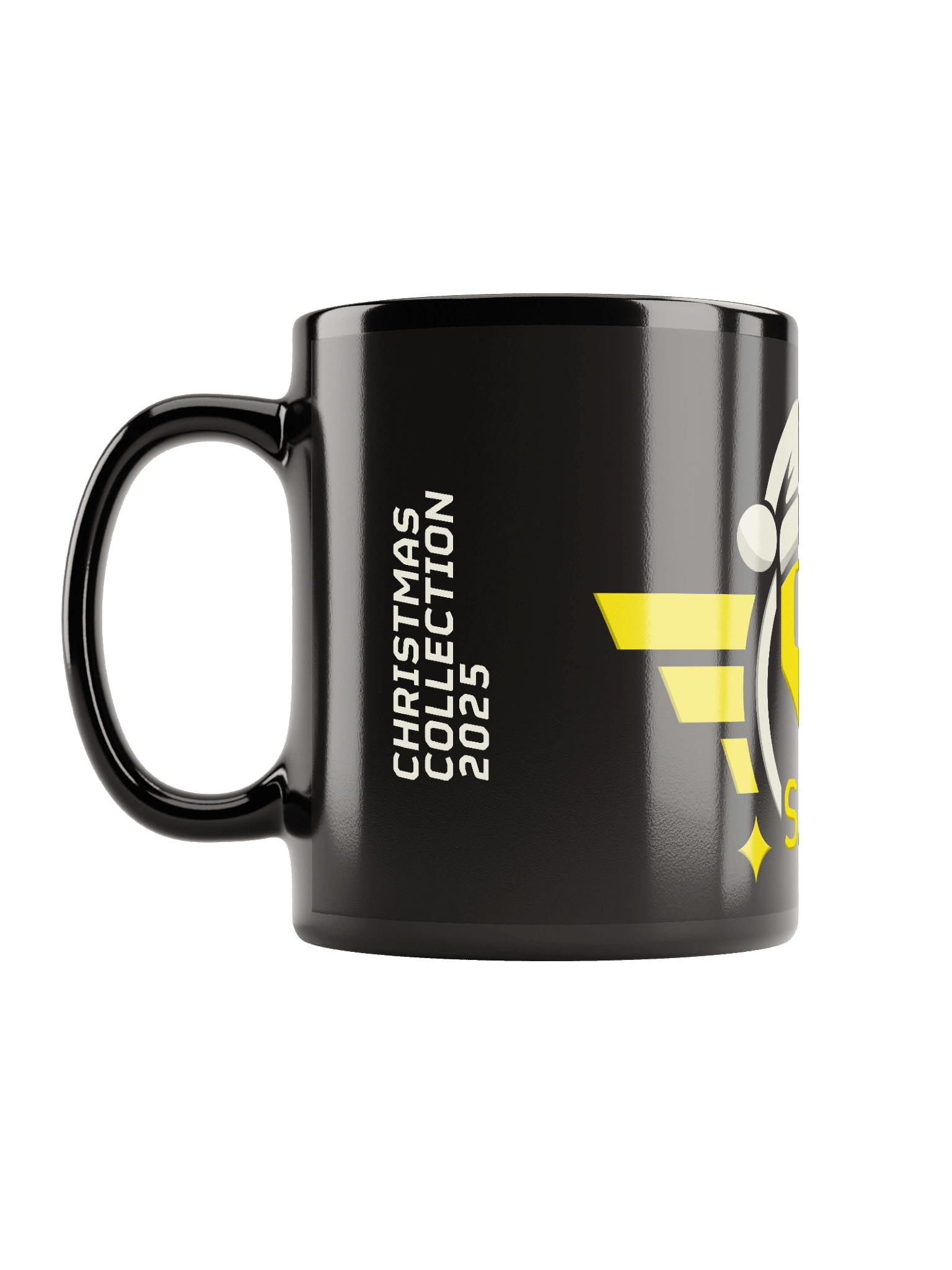 S.E.S Christmas 2025 - Black Mug Yellow product image (6)