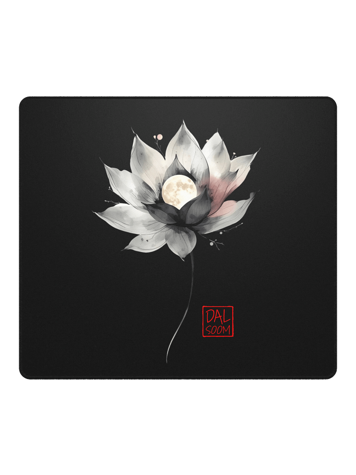 Moonlit Lotus Gaming Mouse Pad product image (1)