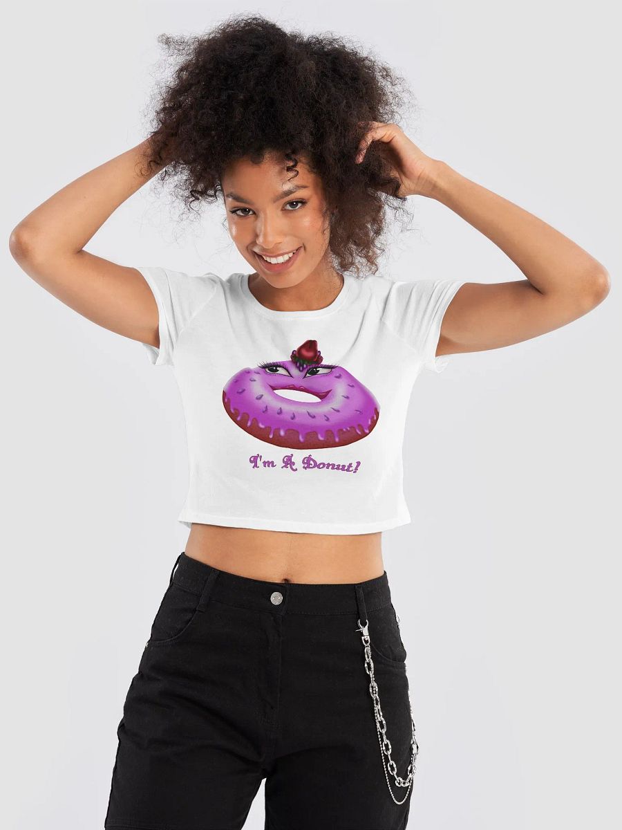 I'm A Donut Girl Crop Top product image (9)