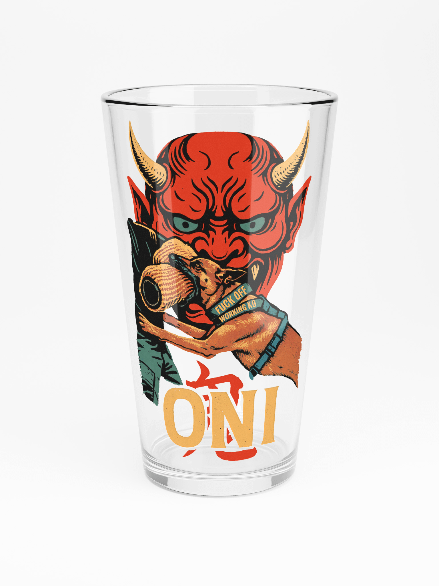 Oni Bite Shaker Pint Glass product image (3)