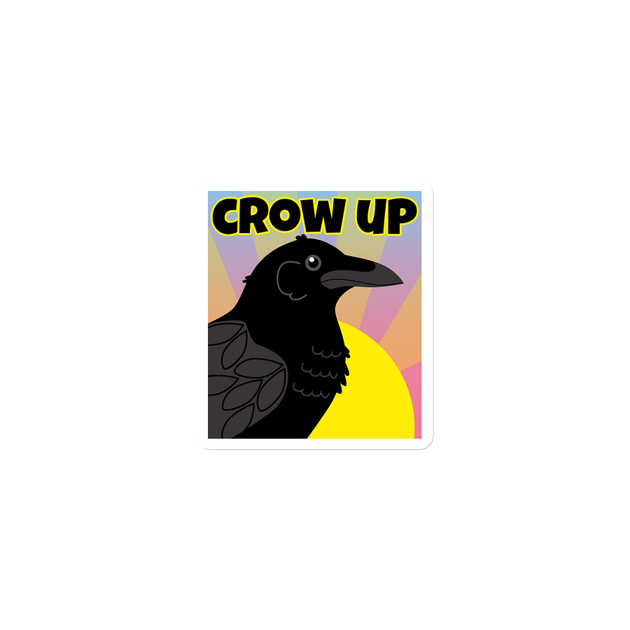 Crow Up Magnet product image (1)