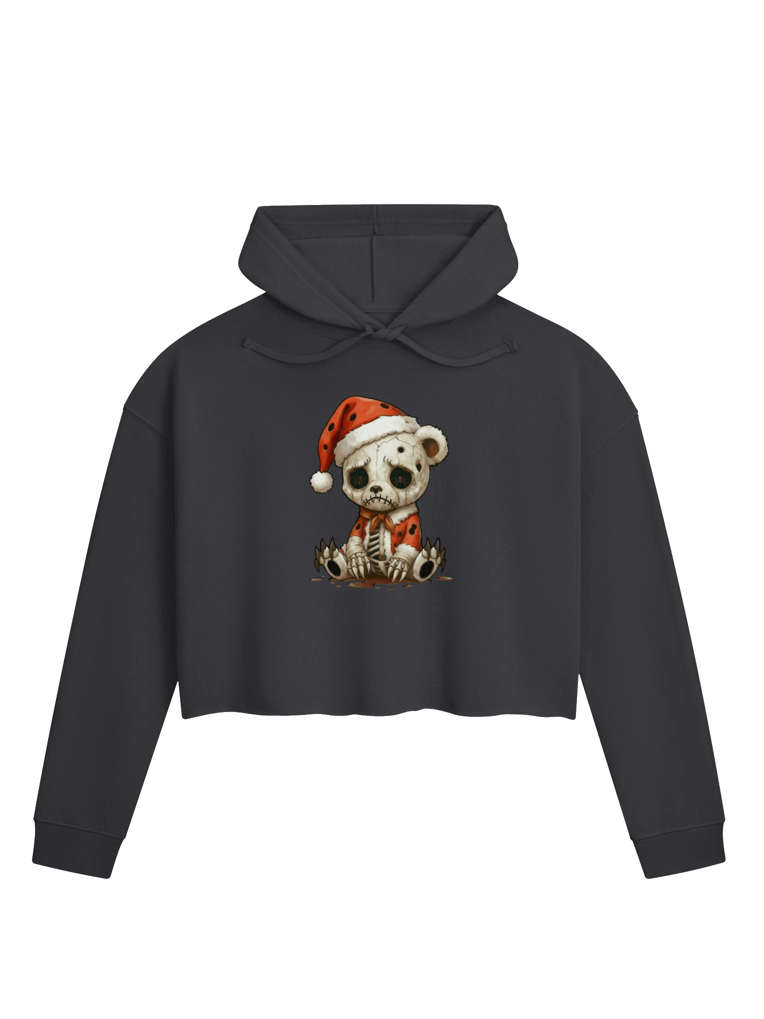 Merry & Boney Christmas Crop Top Hoodie product image (1)