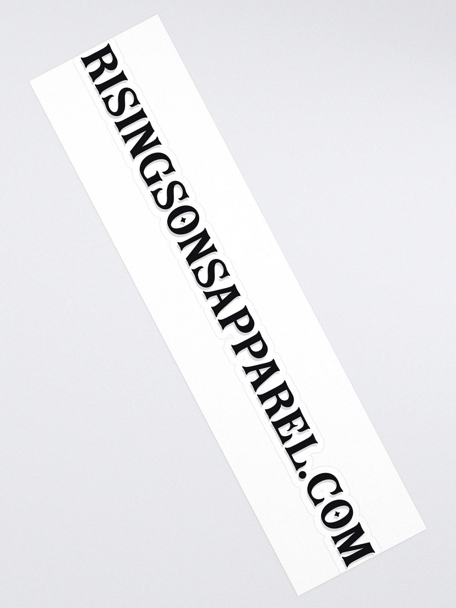 Rising Sons™ Apparel - Website Vinyl Sticker product image (2)