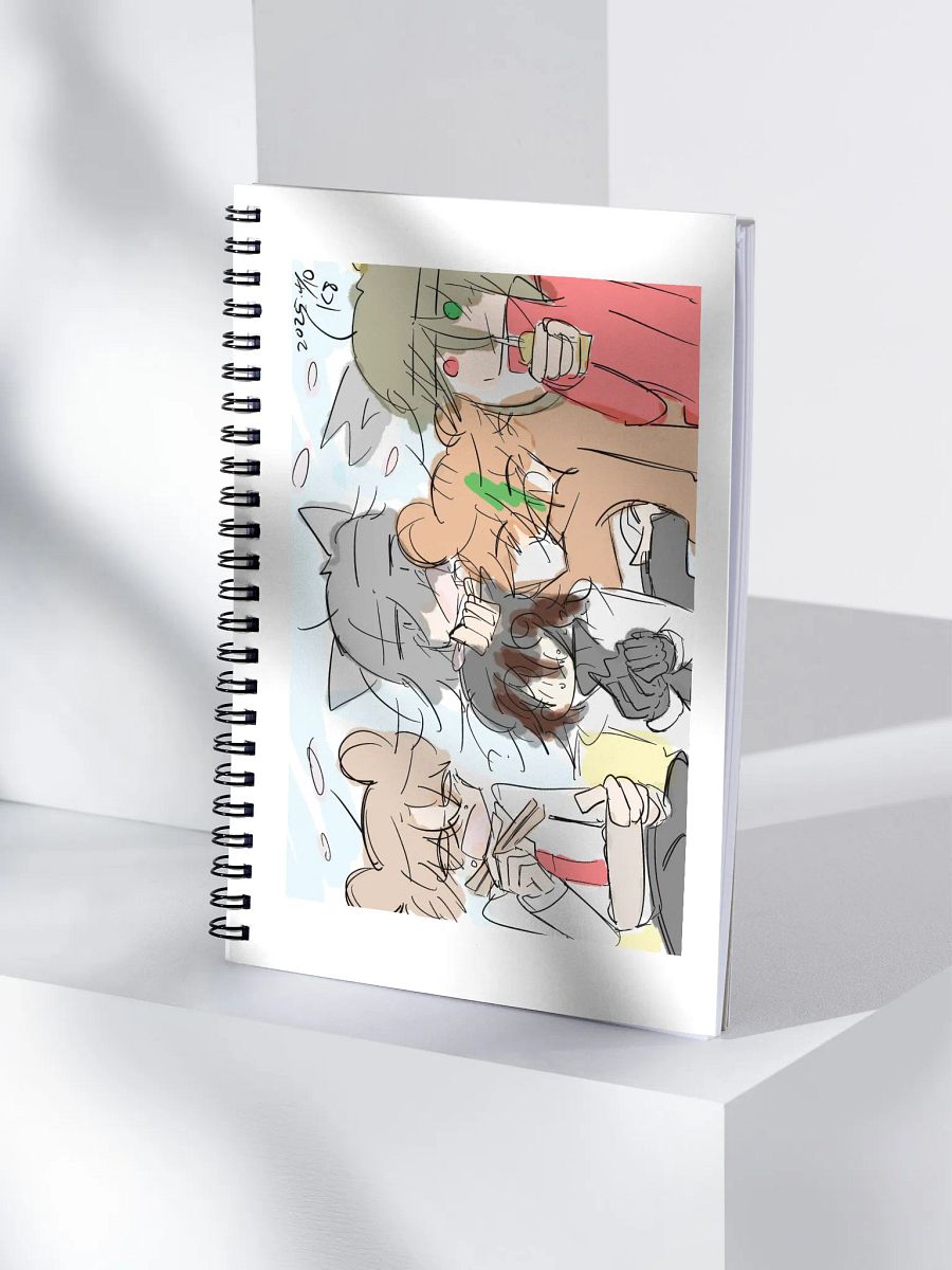 Finding a new member for this blog April notebook product image (4)
