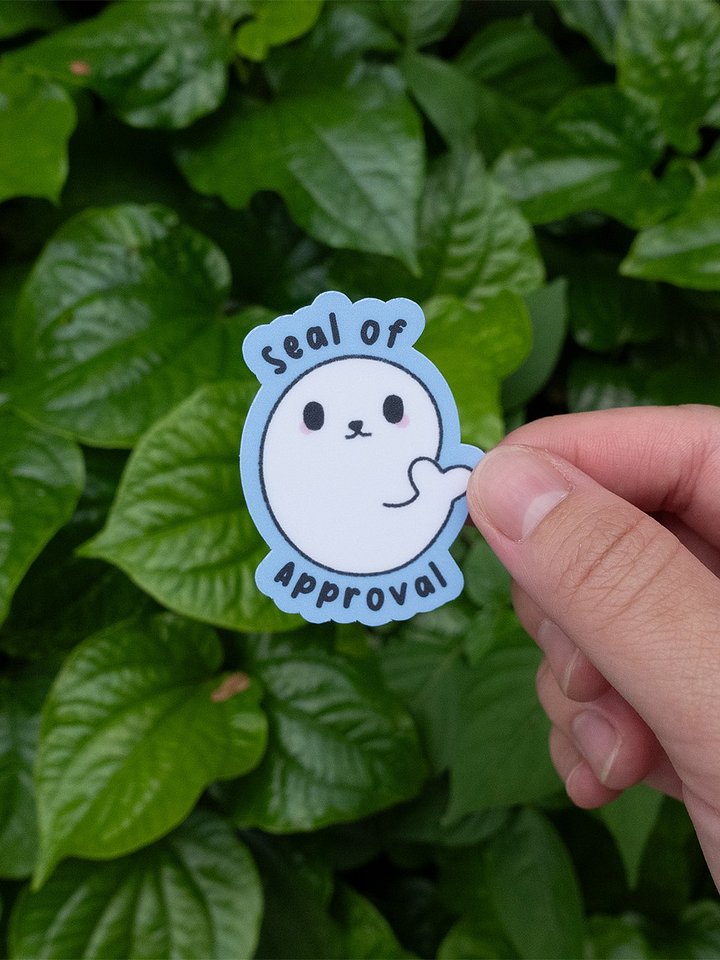 Seal of approval sticker product image (2)