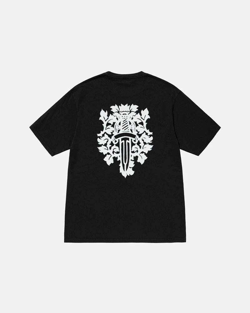 BUBBLESGANGZ SHORT KNIFE T-SHIRT - BLACK
