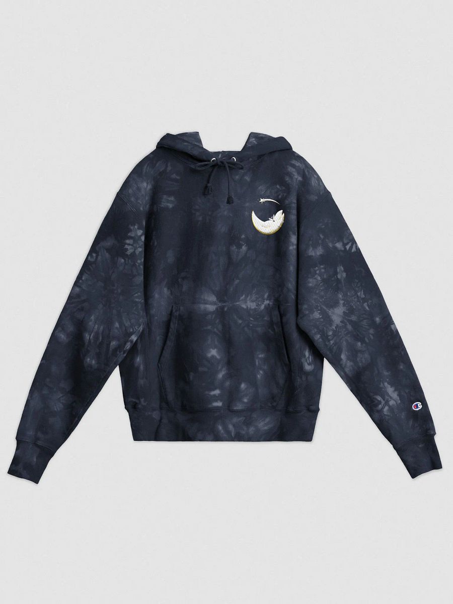 Tie-Dye Embroidered Champion Hooded Sweatshirt product image (1)