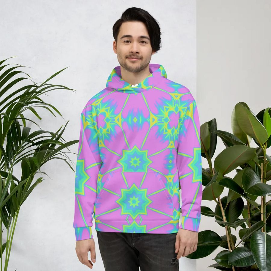 Kaleidoscopic Harmony Unisex Hoodie product image (4)