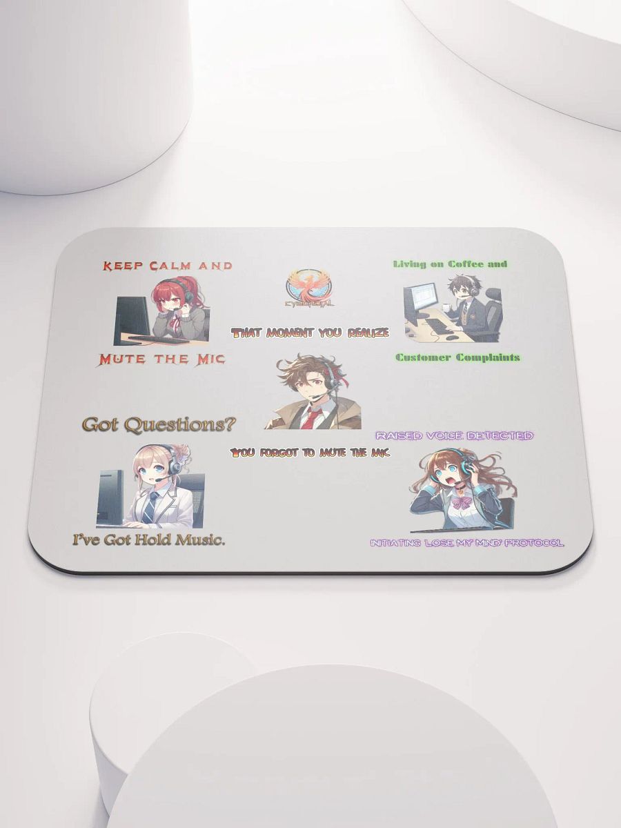 Virtual Workspace Heroes Mouse Pad product image (1)