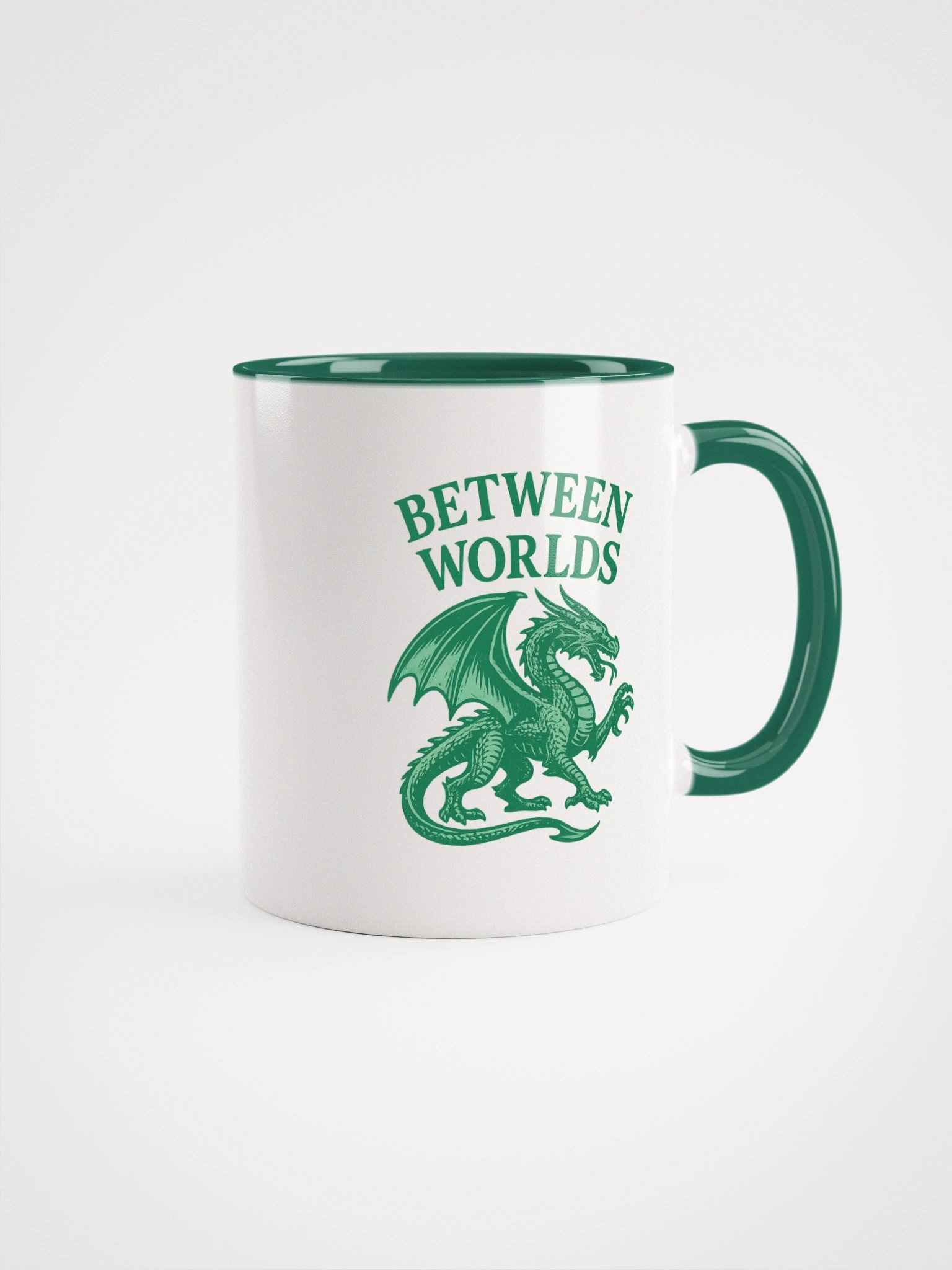GREEN DRAGON LINE – CERAMIC MUG product image (1)