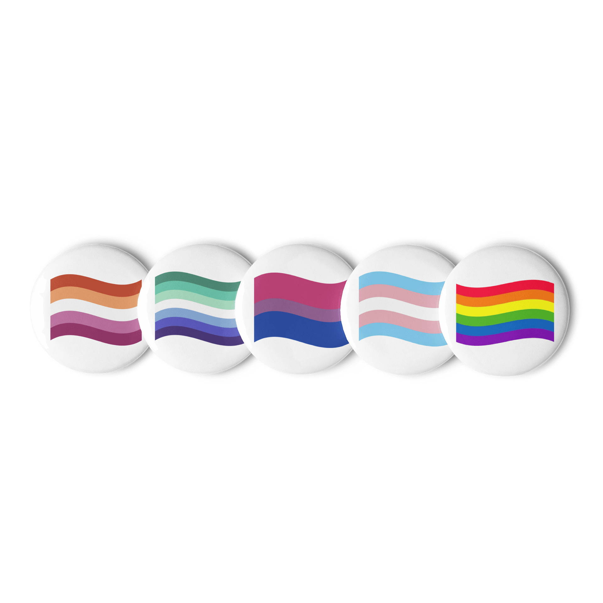 Pride Flags Pin Set No. 1 product image (5)