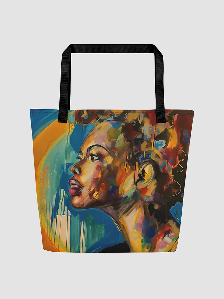 [Gazing Grace] All-Over Print Large Tote Bag product image (1)