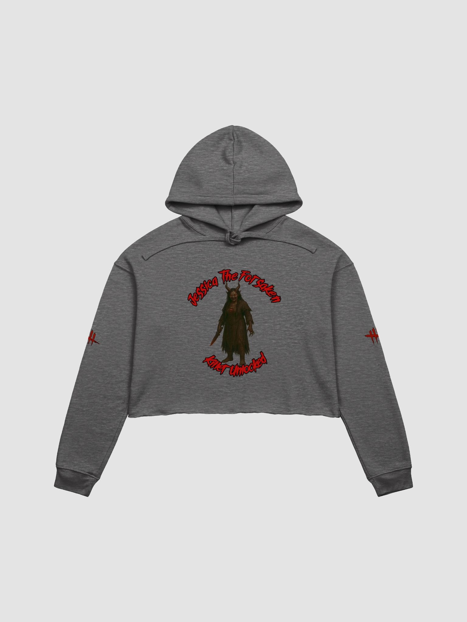 Jessica the Forsaken – Killer Collection Crop Top Hoodie product image (1)