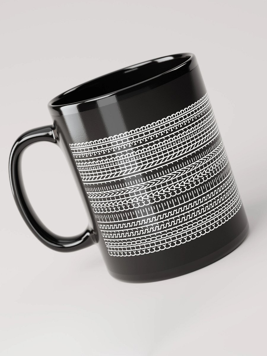 Mug Noir Codé Zen Blanc - Choisis le Calme Intérieur - Cadeau élégant product image (3)