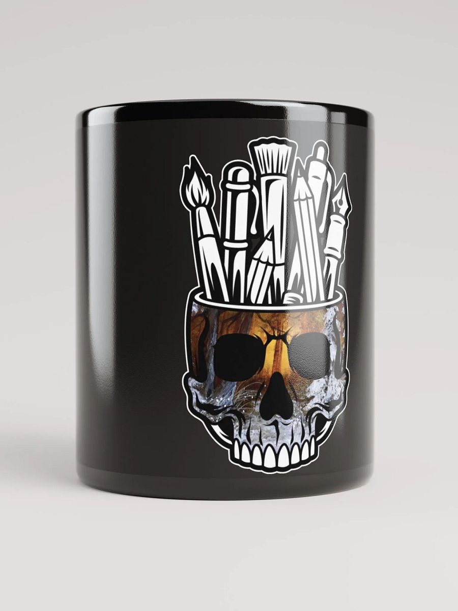 Skull Paintbrush Holder product image (9)