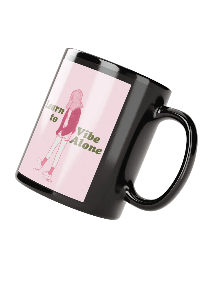 Learn to Vibe Alone Mug product image (4)