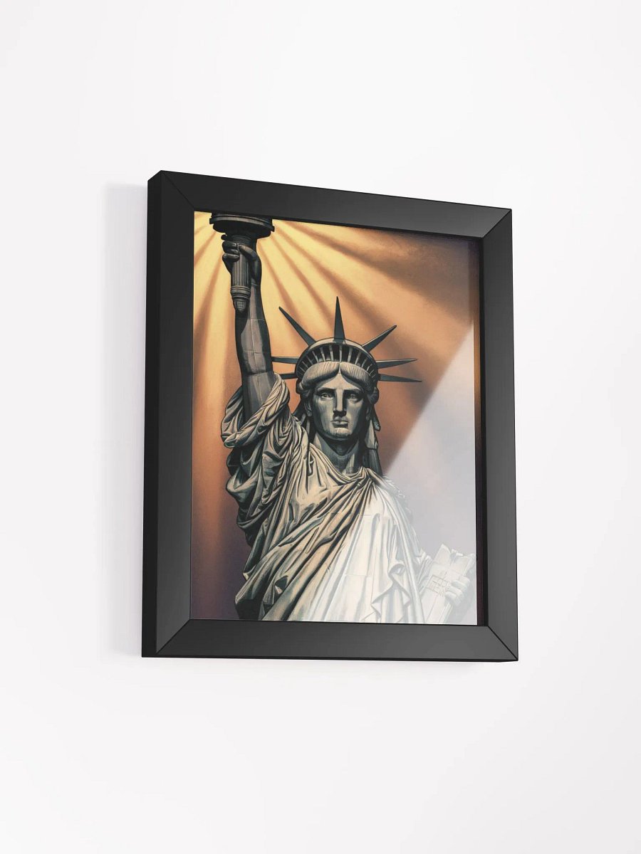 Statue of Liberty: A close-up portrait of the iconic statue, standing tall with her torch held high. product image (13)
