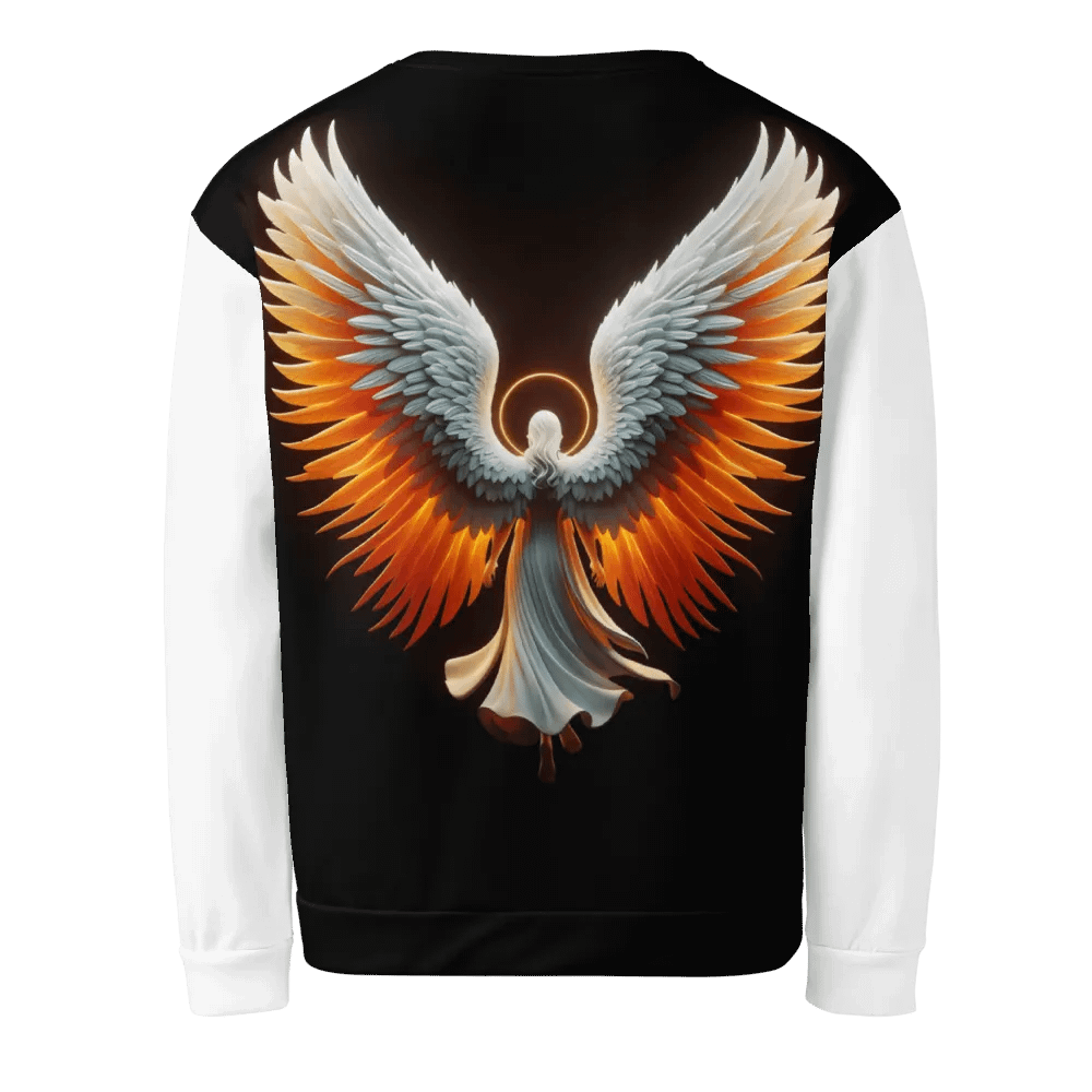 Angel and Cross - All-Over Unisex Sweatshirt #2 product image (3)