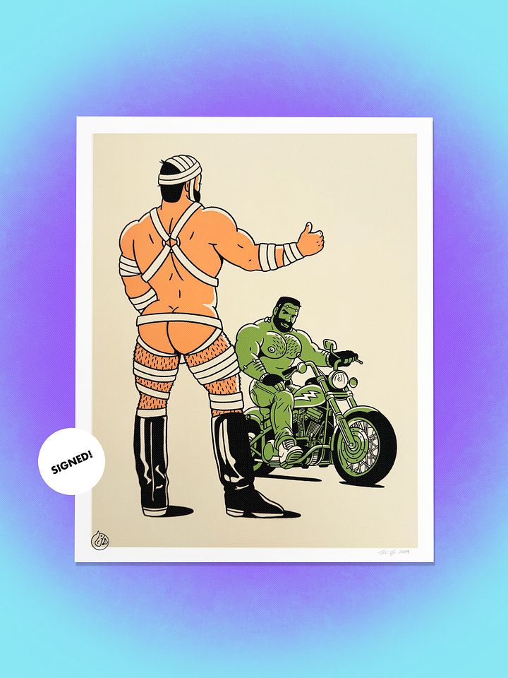 Hitchhiker 11x14 Limited Print (Signed) product image (1)