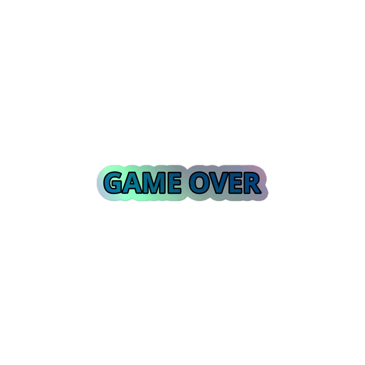 GAME OVER product image (1)