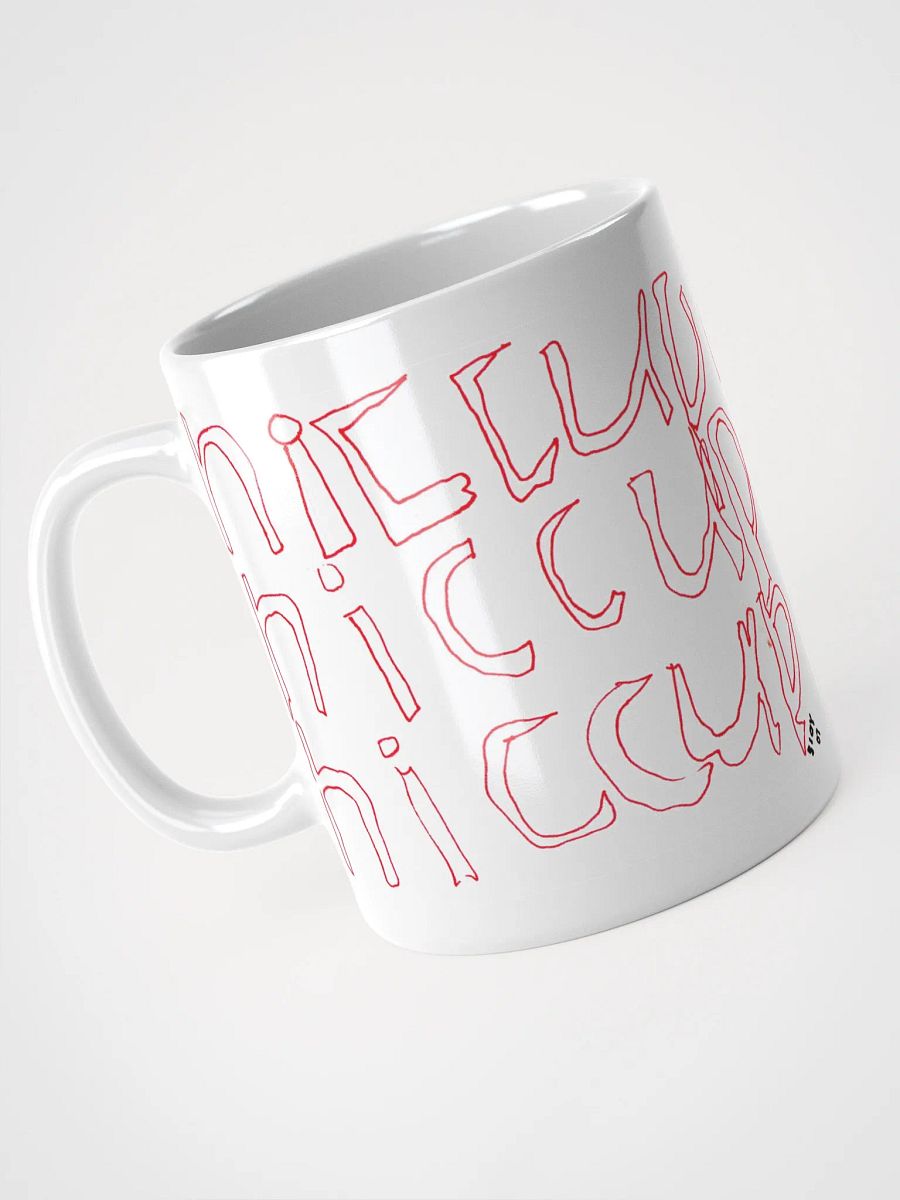 Hiccup White Glossy Mug product image (4)