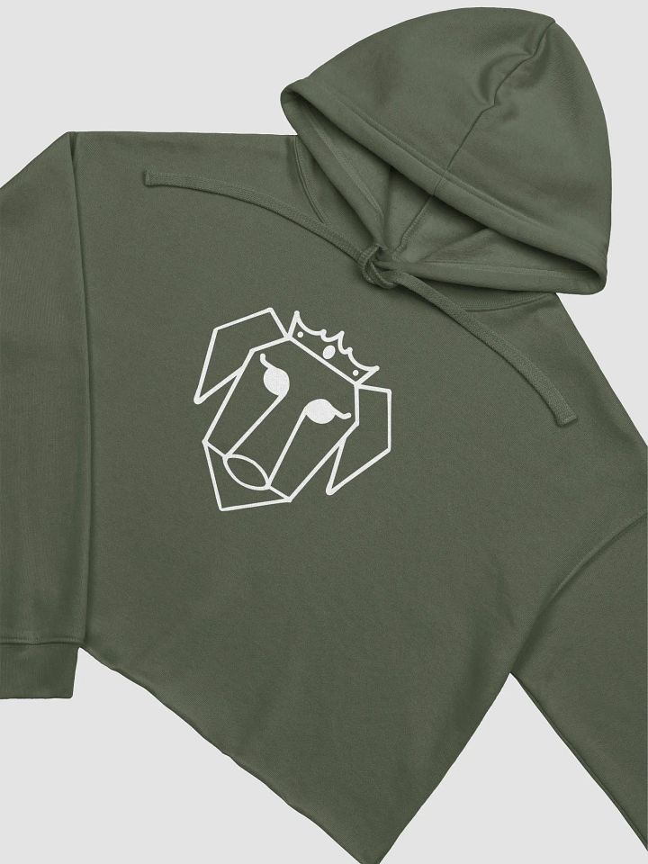 White Xena XP Logo Crop Hoodie product image (9)