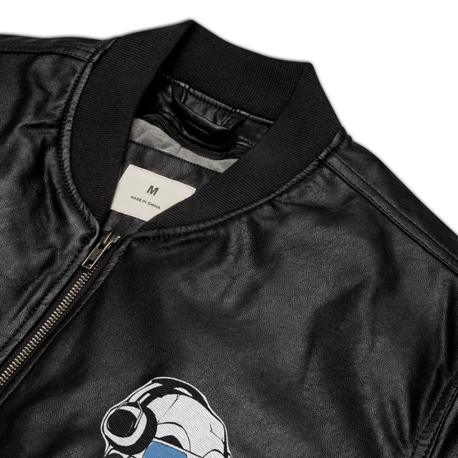 Gamin Buddy Faux Leather Bomber product image (13)