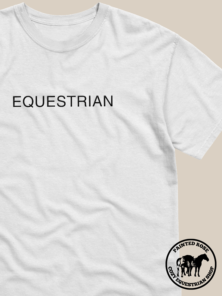 Equestrian Embroidered Tee product image (1)