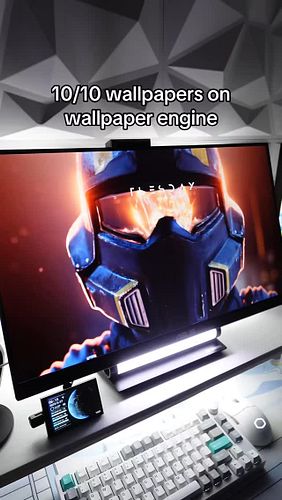 ALL WALLPAPERS 🔗 IN BIO

Wallpaper Engine is on Steam. Rainmeter tutorial for the day/date is linked in my bio @nightxparade ...